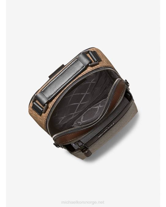 Michael Kors Hudson logo slyngepakke kvinner LDNL838 skall