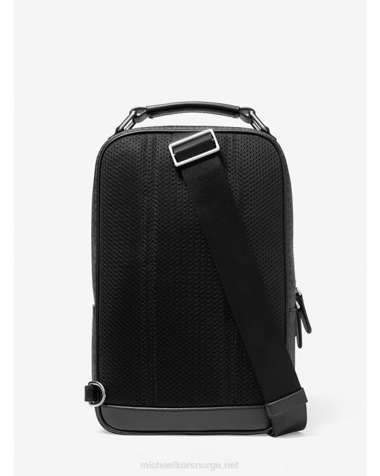 Michael Kors Hudson logo slyngepakke kvinner LDNL840 svart