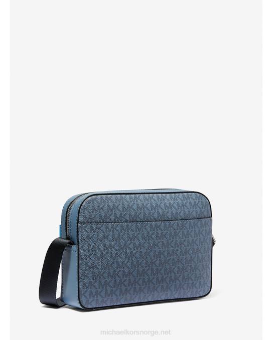 Michael Kors cooper logo kameraveske kvinner LDNL814 denim multi