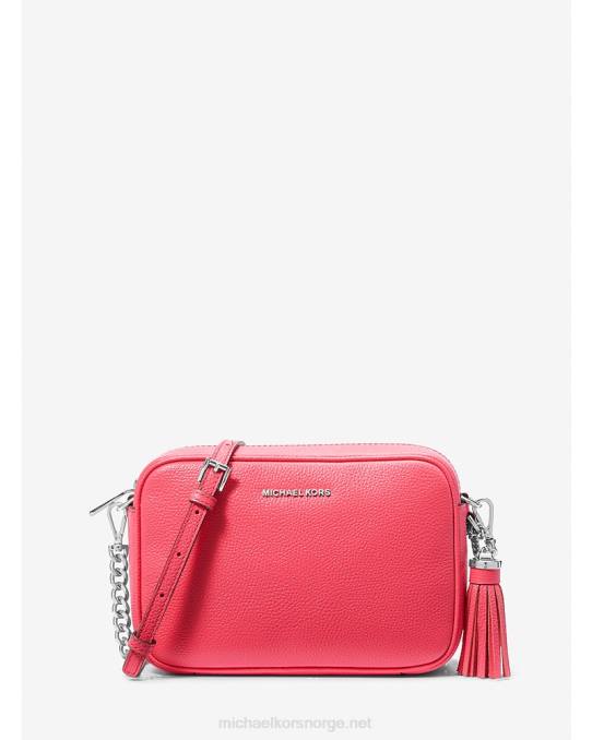 Michael Kors crossbody-veske i ginny skinn kvinner LDNL640 geranium