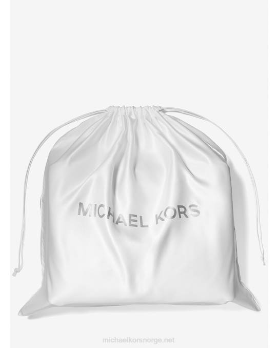 Michael Kors ekstra stor logovevd støvpose kvinner LDNL1034 hvit