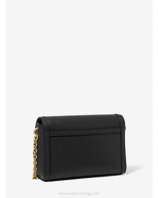 Michael Kors freya liten konvertibel crossbody-veske i rulleskinn kvinner LDNL945 svart