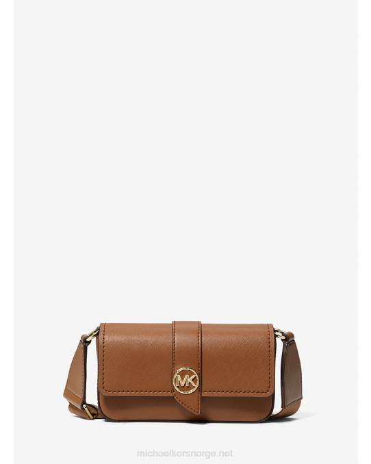 Michael Kors greenwich ekstra liten crossbody-veske i saffianoskinn kvinner LDNL857 bagasje