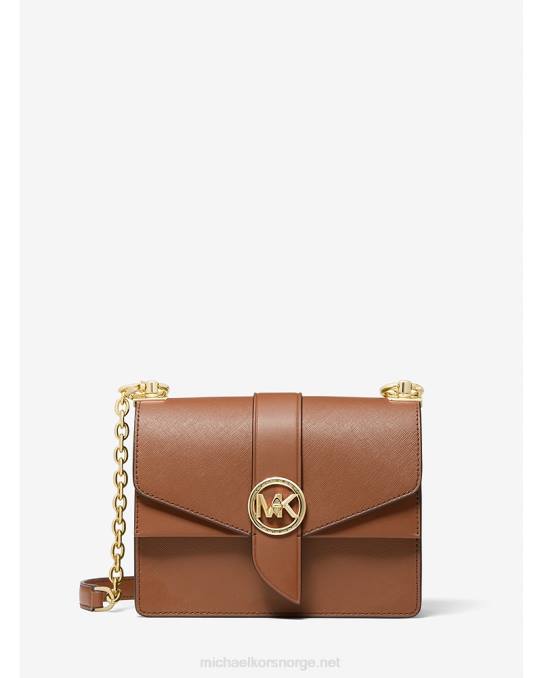 Michael Kors greenwich liten crossbody-veske i saffianoskinn kvinner LDNL965 bagasje