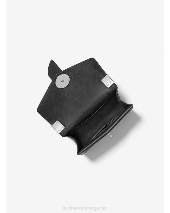 Michael Kors greenwich liten crossbody-veske i saffianoskinn kvinner LDNL999 svart