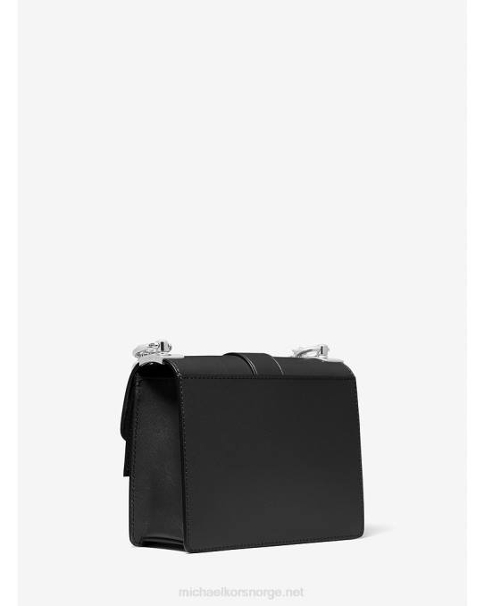 Michael Kors greenwich liten crossbody-veske i saffianoskinn kvinner LDNL999 svart