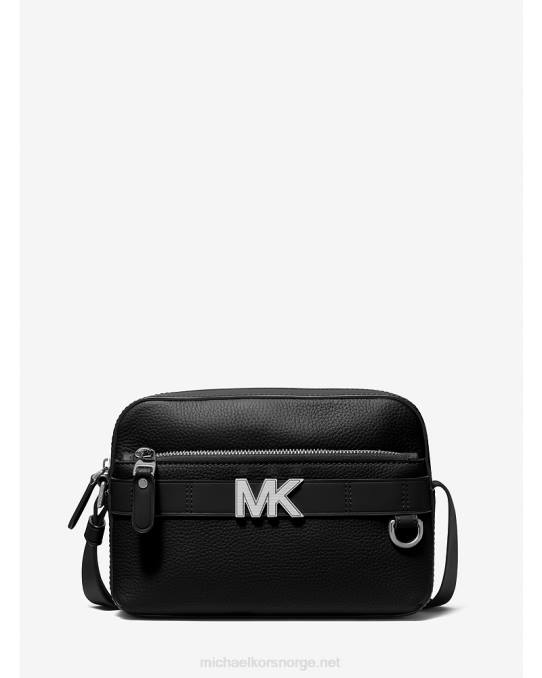 Michael Kors hudson crossbody-veske i rulleskinn kvinner LDNL795 svart