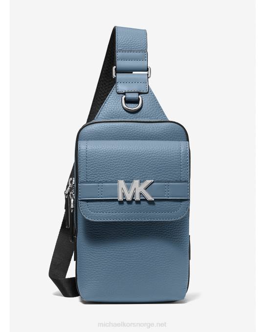 Michael Kors hudson rulleseil i skinn kvinner LDNL796 denim