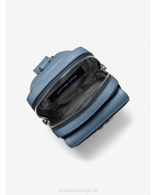 Michael Kors hudson rulleseil i skinn kvinner LDNL796 denim