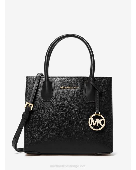 Michael Kors mercer crossbody-veske i medium rullestein kvinner LDNL1014 svart