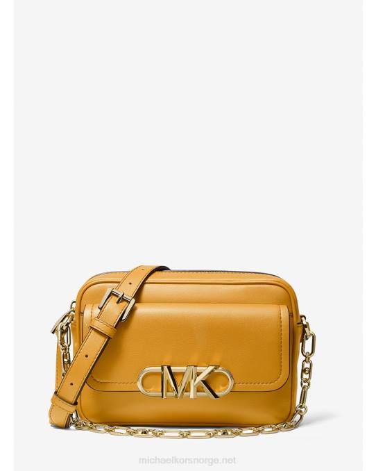 Michael Kors parker crossbody-veske i medium skinn kvinner LDNL700 fløyelsblomst