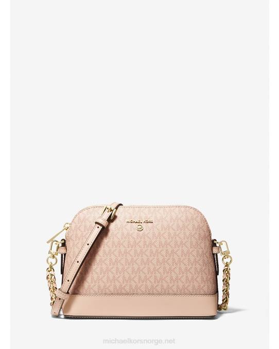 Michael Kors stor crossbody-veske med logokuppel kvinner LDNL932 ballett
