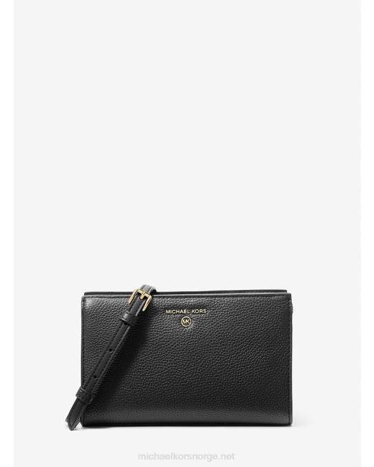 Michael Kors valerie crossbody-veske i medium rullestein kvinner LDNL915 svart