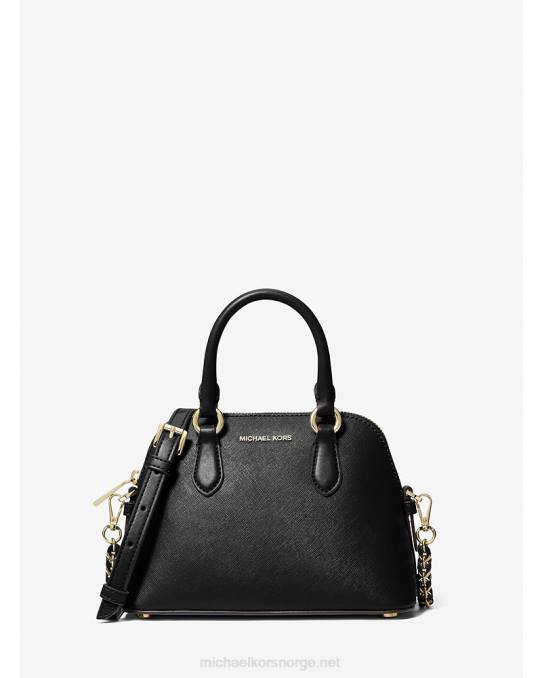 Michael Kors veronica ekstra liten crossbody-veske i saffianoskinn kvinner LDNL851 svart