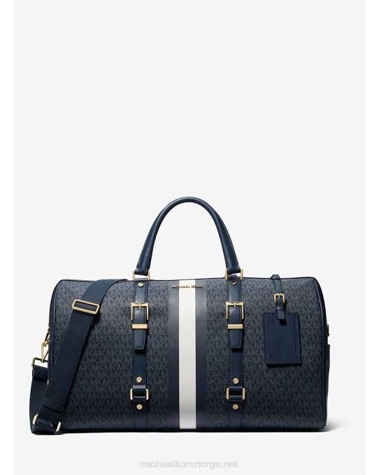 Michael Kors bedford travel weekendveske med ekstra stor logostripe kvinner LDNL1519 adm/plbl/opw