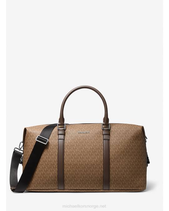 Michael Kors helgebag med hudson logo kvinner LDNL1560 skall