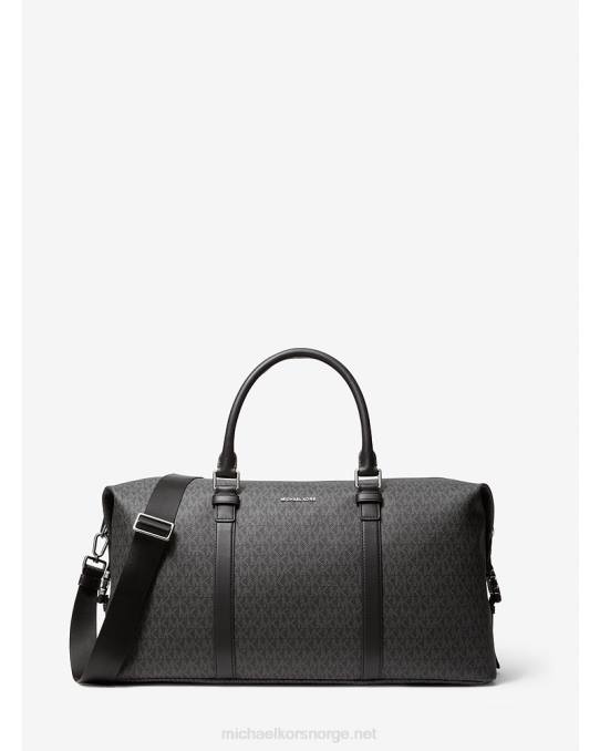 Michael Kors helgebag med hudson logo kvinner LDNL1563 svart