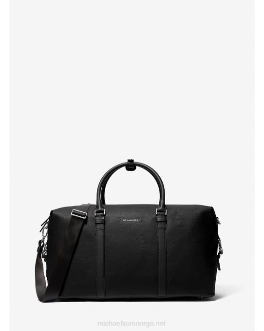 Michael Kors hudson duffelbag i skinn kvinner LDNL1574 svart