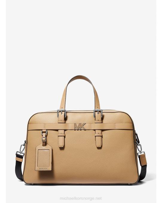 Michael Kors hudson reiseveske i rullestein kvinner LDNL1564 kamel