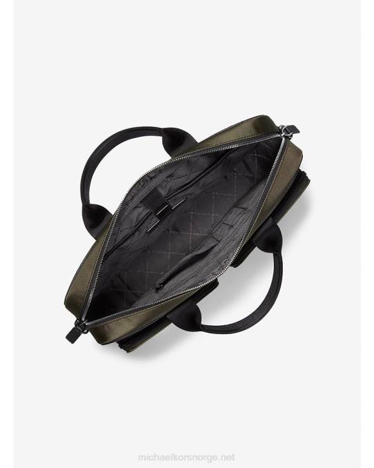 Michael Kors kent nylon koffert kvinner LDNL1567 oliven