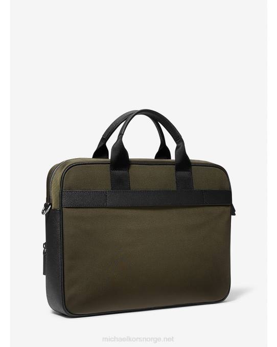 Michael Kors kent nylon koffert kvinner LDNL1567 oliven