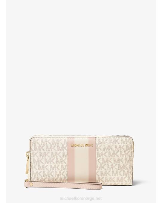 Michael Kors kontinental armbånd med logostripe kvinner LDNL1555 vanilje/myk rosa