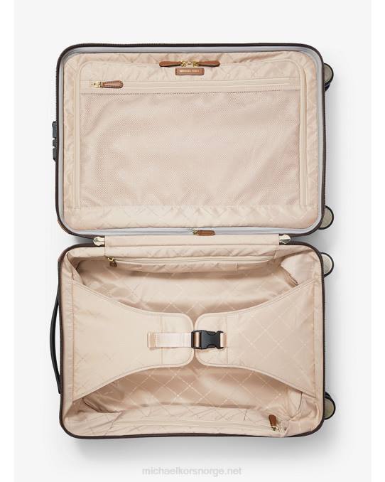 Michael Kors logo koffert kvinner LDNL1525 brun/eikenøtt