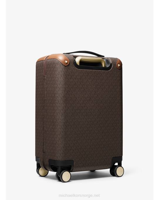 Michael Kors logo koffert kvinner LDNL1525 brun/eikenøtt