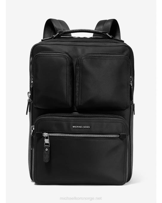 Michael Kors Brooklyn ryggsekk i nylon kvinner LDNL1262 svart