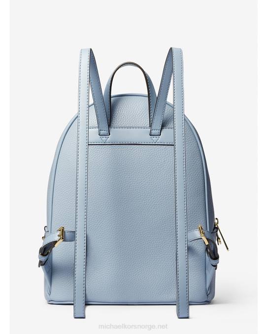 Michael Kors adina ryggsekk i medium rullestein kvinner LDNL1220 lyseblå