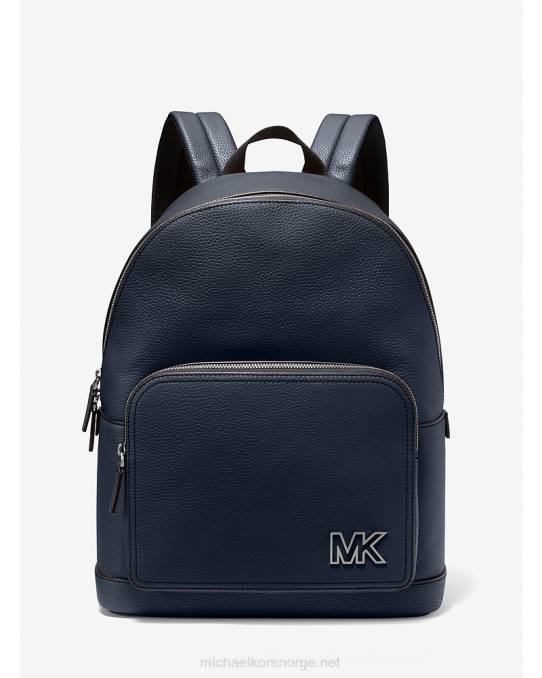 Michael Kors cooper rullesekk i skinn kvinner LDNL1242 marinen