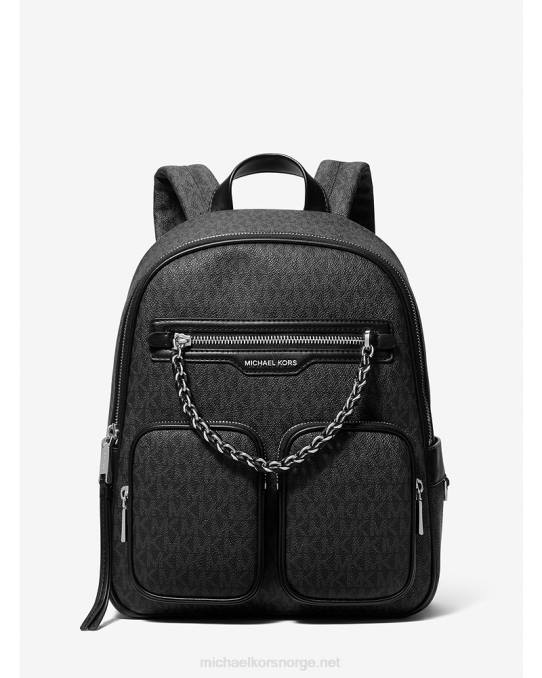 Michael Kors elliot medium ryggsekk med logo kvinner LDNL1228 svart