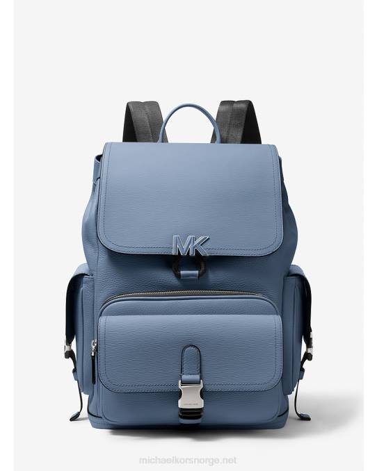 Michael Kors hudson ryggsekk i skinn kvinner LDNL1251 denim