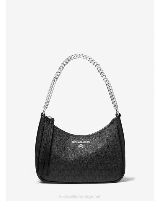 Michael Kors jetset sjarm liten logopochette kvinner LDNL1355 svart