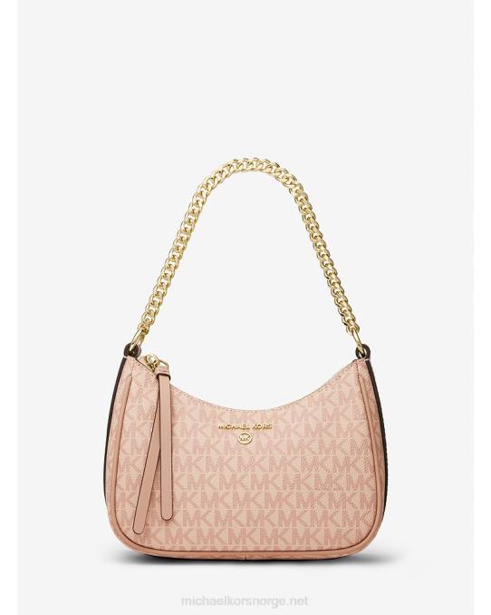 Michael Kors jetset sjarm liten logopochette kvinner LDNL1370 ballett