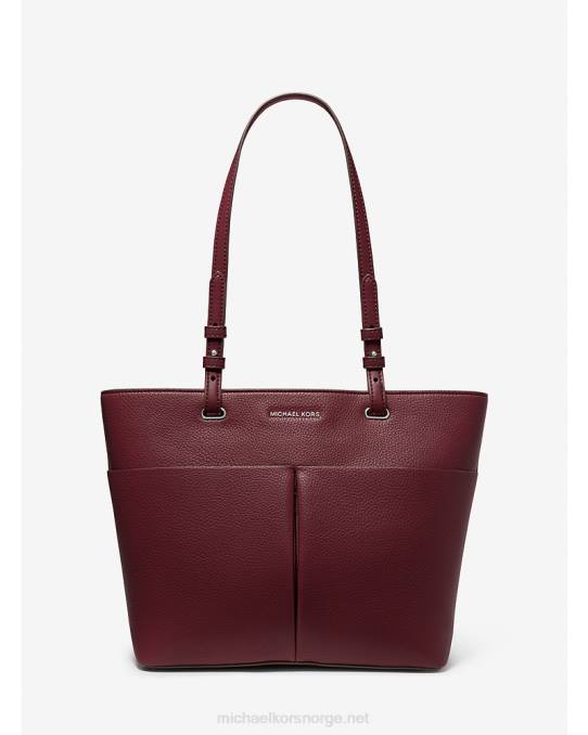 Michael Kors bedford medium imitert skinnveske kvinner LDNL1162 merlot