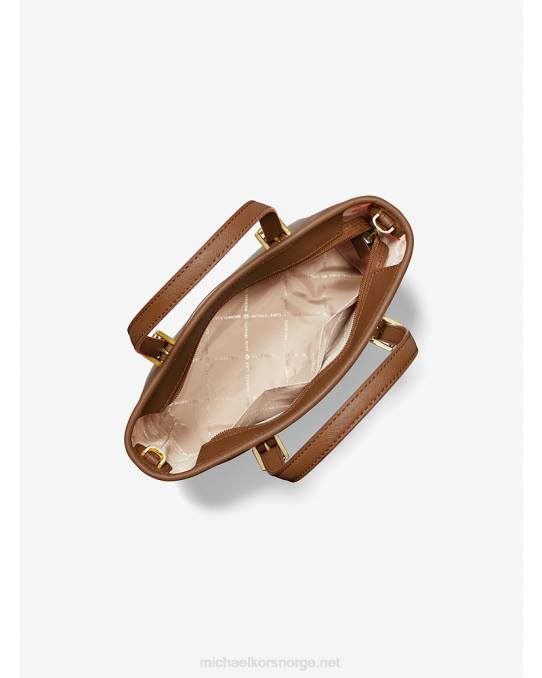 Michael Kors jetset reise ekstra liten saffiano-skinn veske med topp glidelås kvinner LDNL1101 bagasje