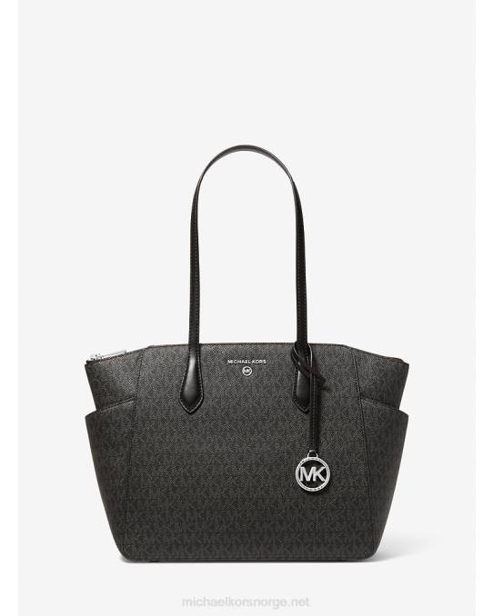 Michael Kors marilyn medium veske med logo kvinner LDNL1039 svart