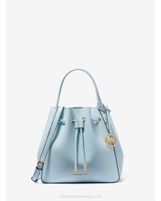 Michael Kors phoebe stor bøtteveske i imitert skinn kvinner LDNL1130 vista blå