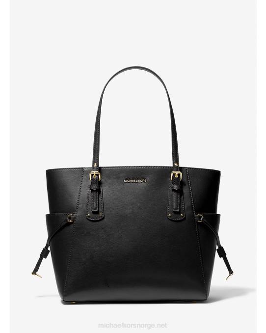 Michael Kors voyager liten veske i skinn kvinner LDNL1149 svart