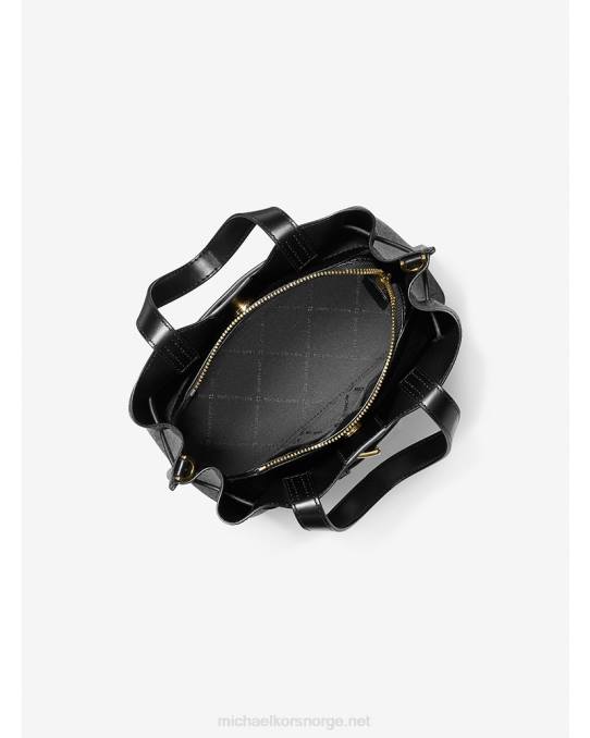 Michael Kors Emilia liten logo veske kvinner LDNL1420 svart