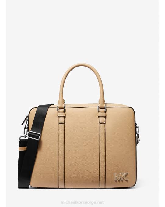 Michael Kors hudson koffert i teksturert skinn kvinner LDNL1509 kamel