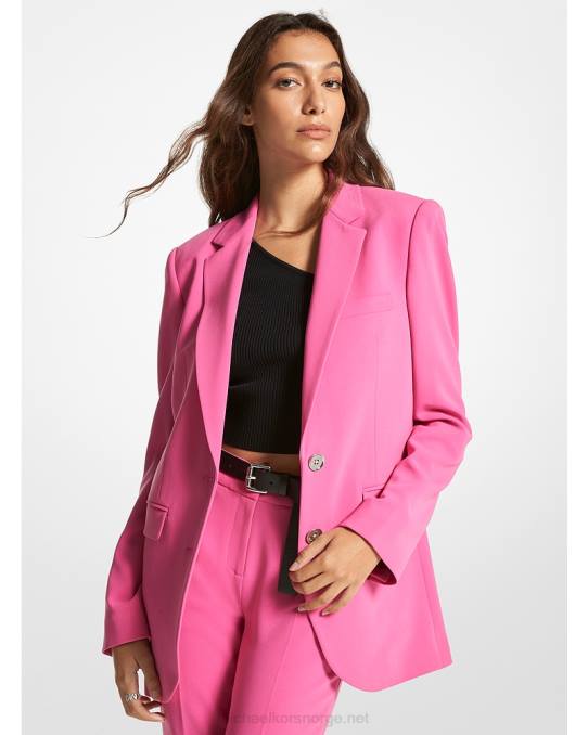 Michael Kors crepe kjæreste blazer kvinner LDNL198 cerise