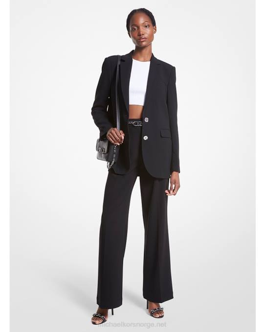 Michael Kors crepe kjæreste blazer kvinner LDNL200 svart