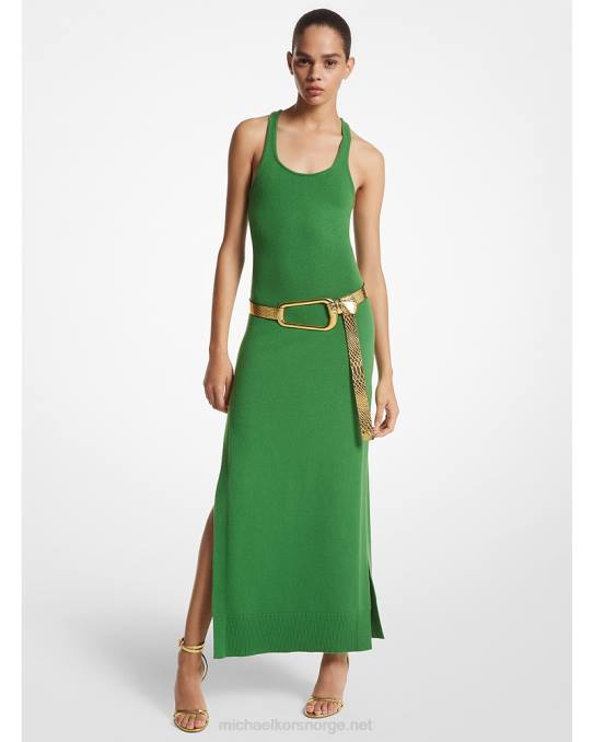 Michael Kors samling kashmir tankkjole unisex LDNL3532 palmegrønn