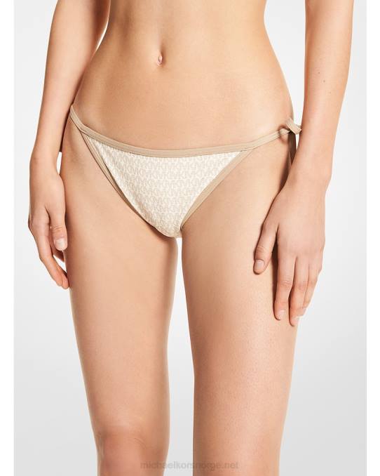 Michael Kors bikiniunderdel med logo kvinner LDNL561 bein
