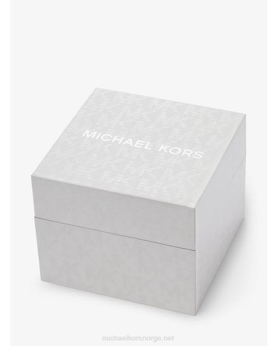 Michael Kors overdimensjonert everest pave-klokke kvinner LDNL2405 gull