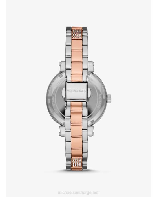 Michael Kors sofie pavelogo klokke kvinner LDNL2377 to tone