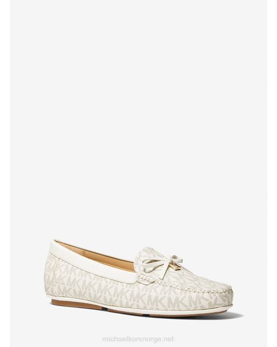 Michael Kors juliette logo loafer kvinner LDNL2231 vanilje