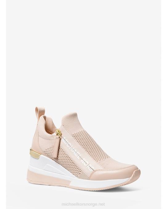 Michael Kors willis stretch strikketrener kvinner LDNL1709 myk rosa